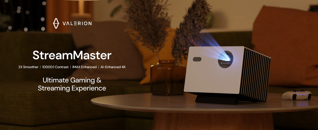 Valerion StreamMaster Plus2 4K RGB Triple Laser Projector (Standard Throw Projector)