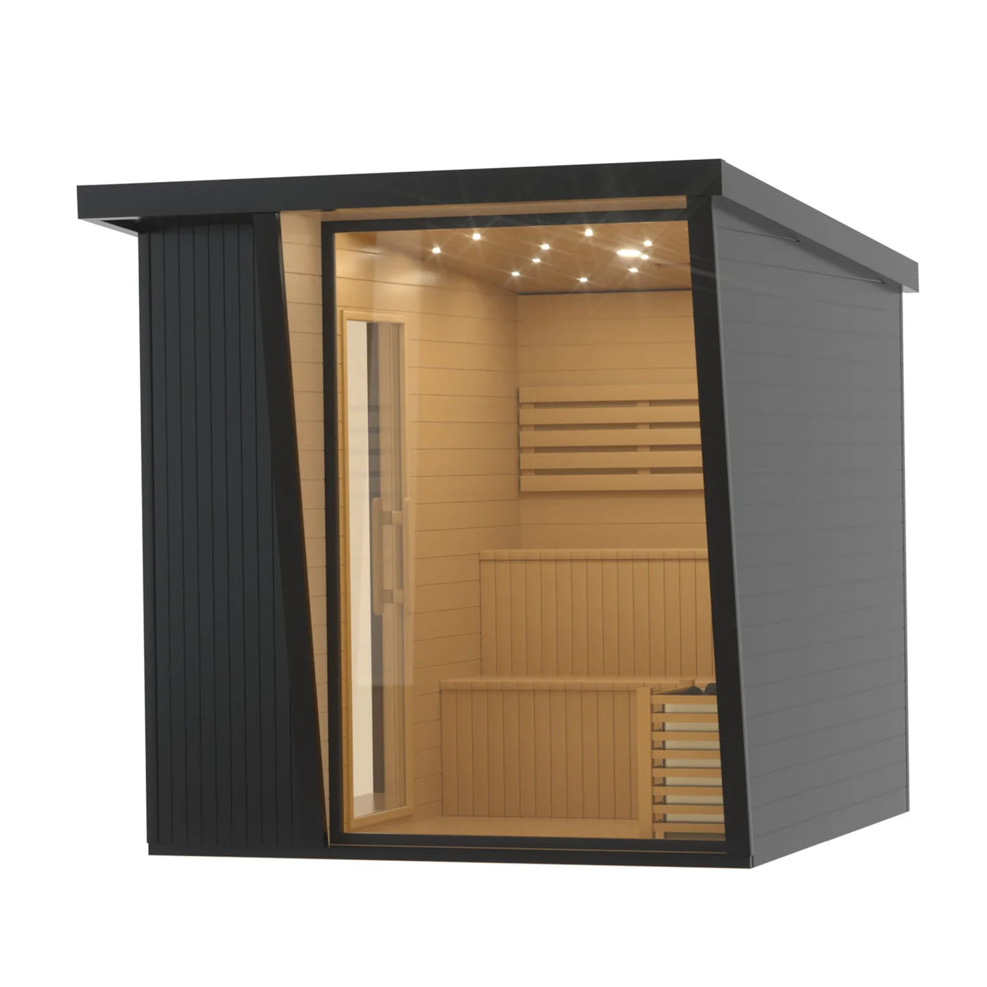Helius Sauna Dwight Traditional Outdoor Sauna