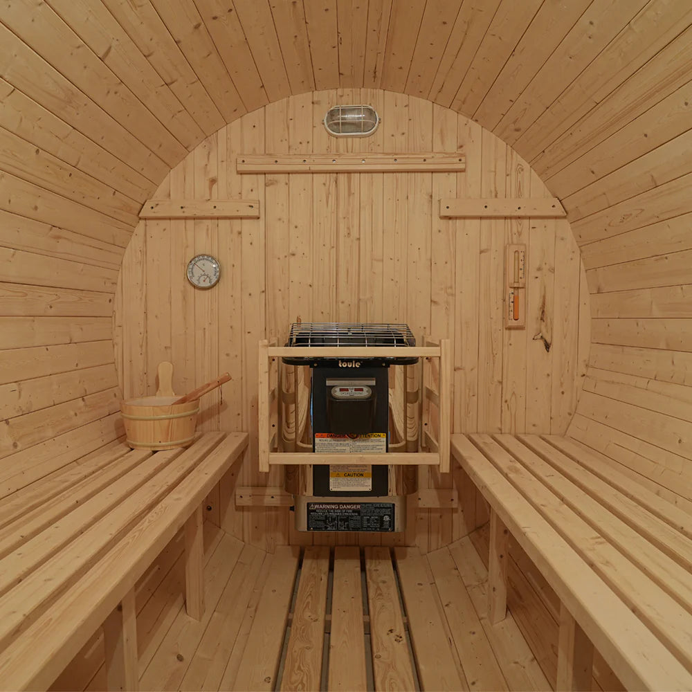 Helius Sauna Expedition Outdoor Barrel Sauna