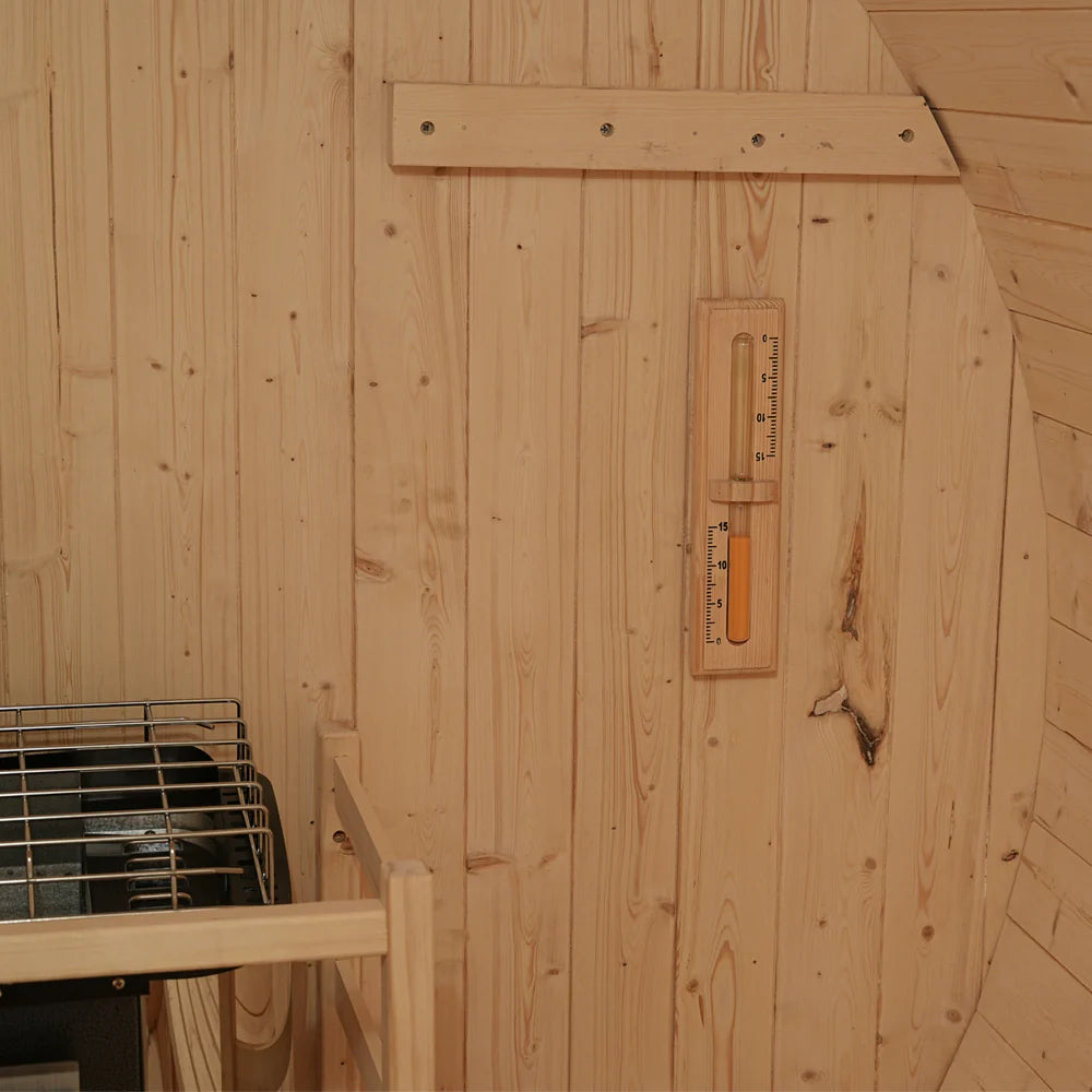 Helius Sauna Expedition Outdoor Barrel Sauna