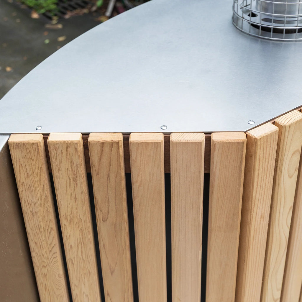 Helius Sauna Jack Wood Fired Hot Tub