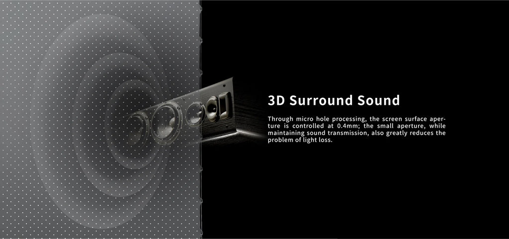 VIVIDSTORM ALR Slimline Motorized Tension Obsidian Long Throw ALR Projector screen