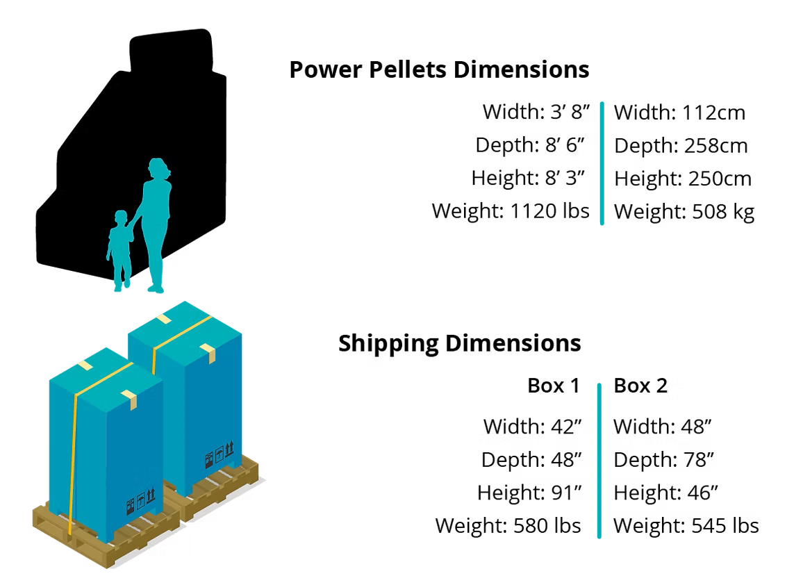 Bandai Namco Pac-Man Power Pellets Arcade Game