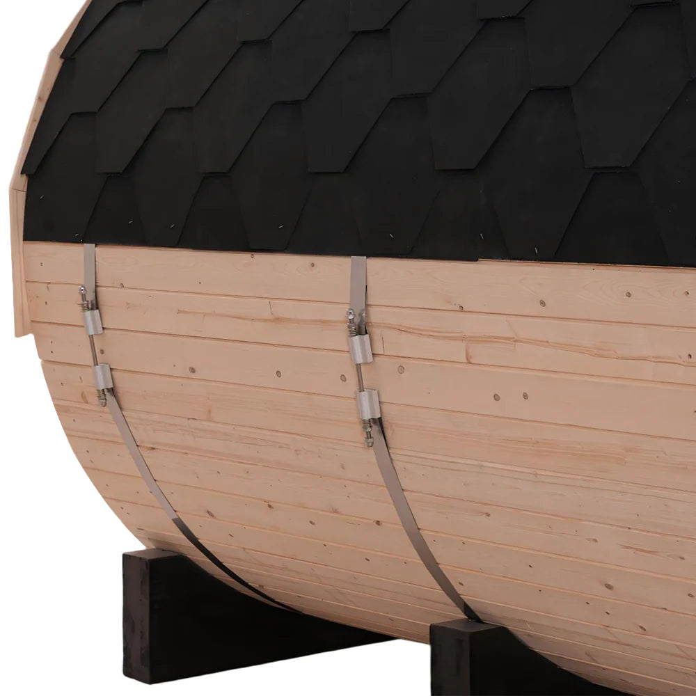 Helius Sauna Expedition Outdoor Barrel Sauna
