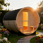 Helius Sauna Expedition Outdoor Barrel Sauna