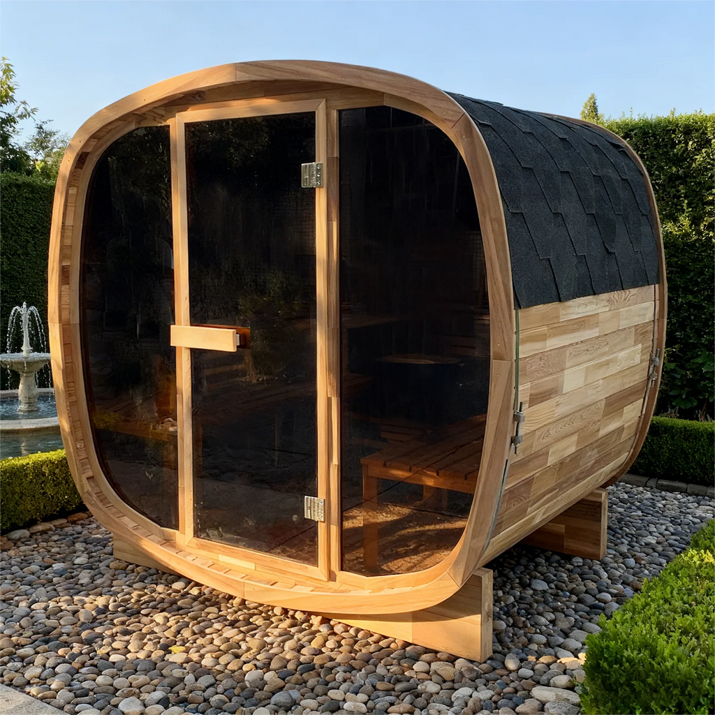 Helius Sauna Paul Red Cedar Outdoor Sauna