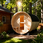 Helius Sauna Expedition Outdoor Barrel Sauna