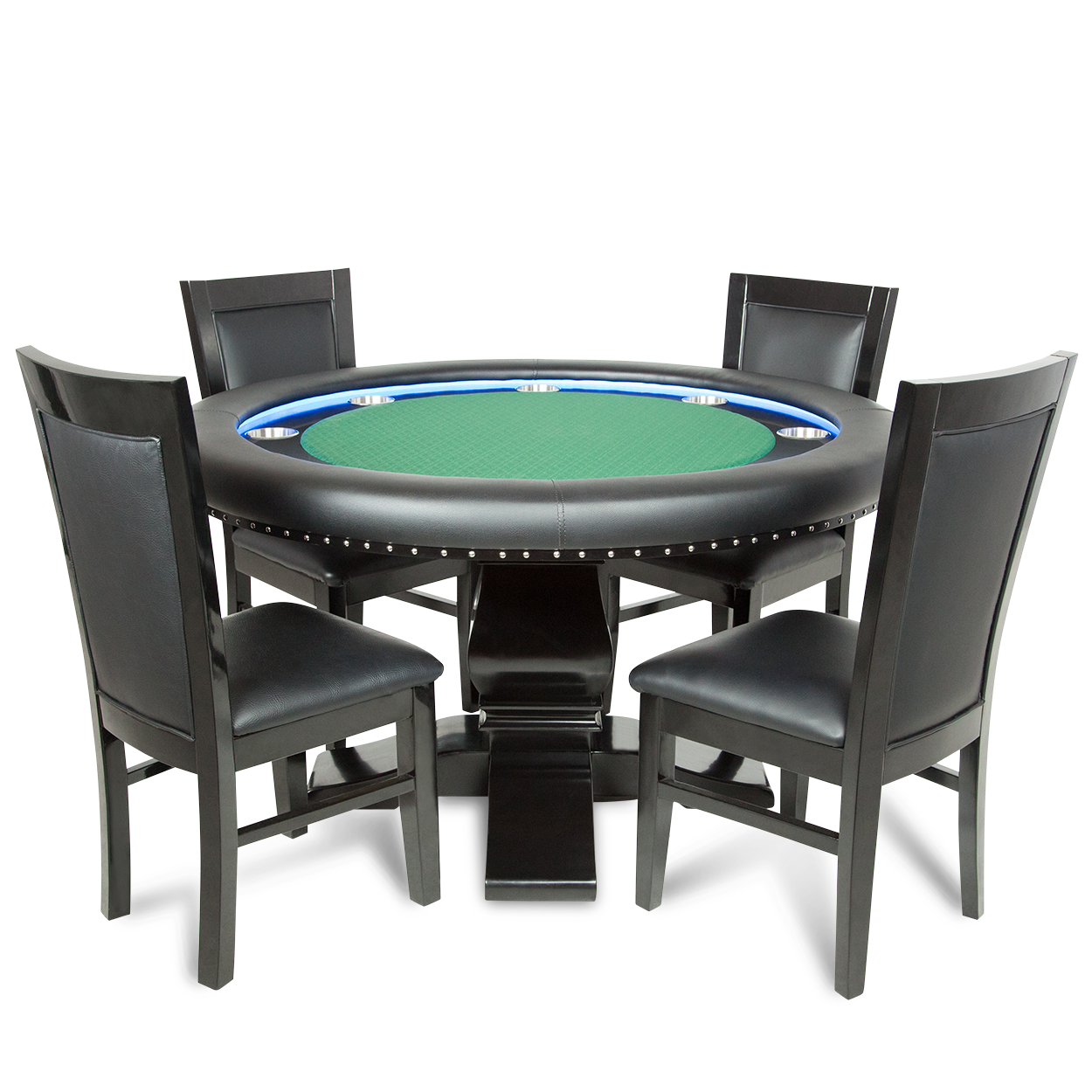 BBO Poker Tables Ginza LED Poker Table (Dining Table Conversion)