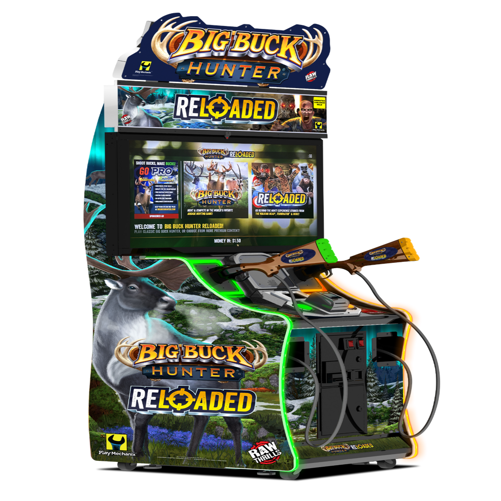Raw Thrills Big Buck Hunter Reloaded Mini 42" LCD