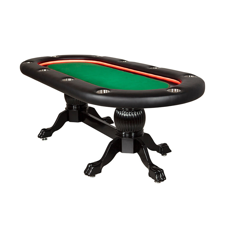 BBO Poker Tables Elite Alpha LED Poker Table (Dining table conversion)