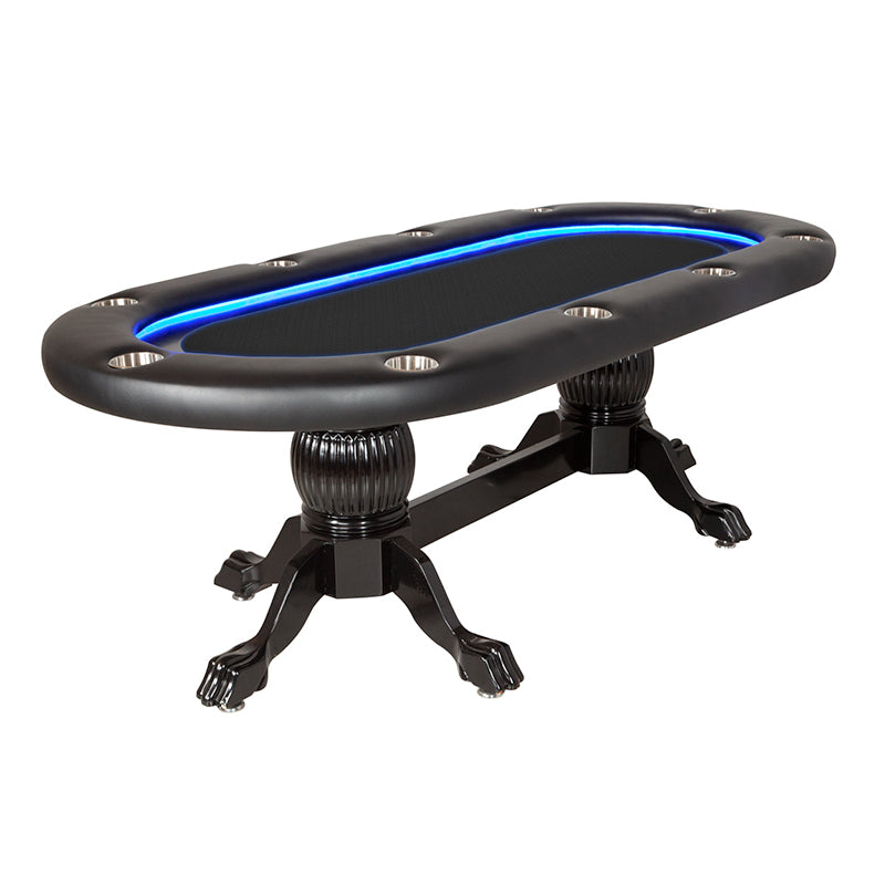 BBO Poker Tables Elite Alpha LED Poker Table (Dining table conversion)