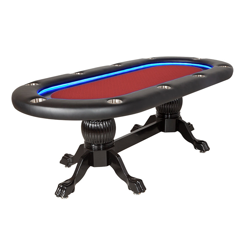 BBO Poker Tables Elite Alpha LED Poker Table (Dining table conversion)