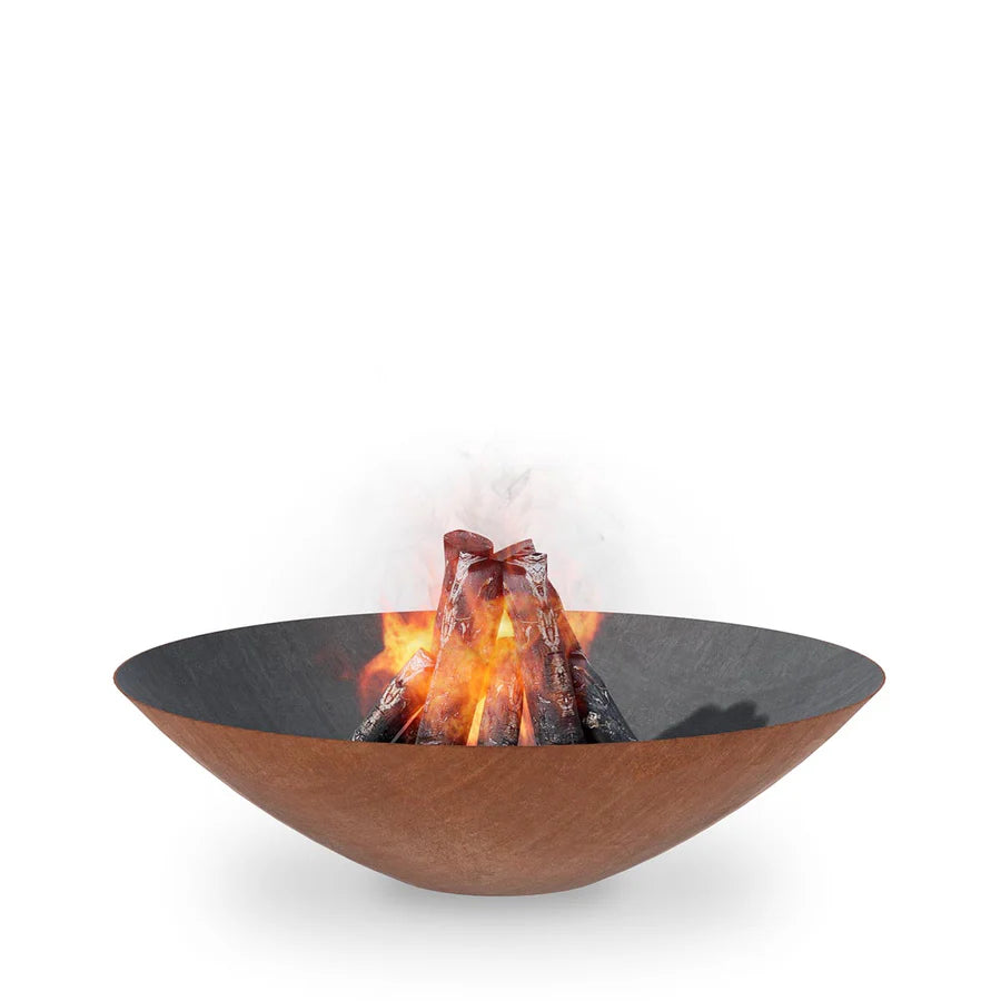 Arteflame Classic 40″ — Wood-burning Fire Pit (CORTEN Bowl, NO BASE)