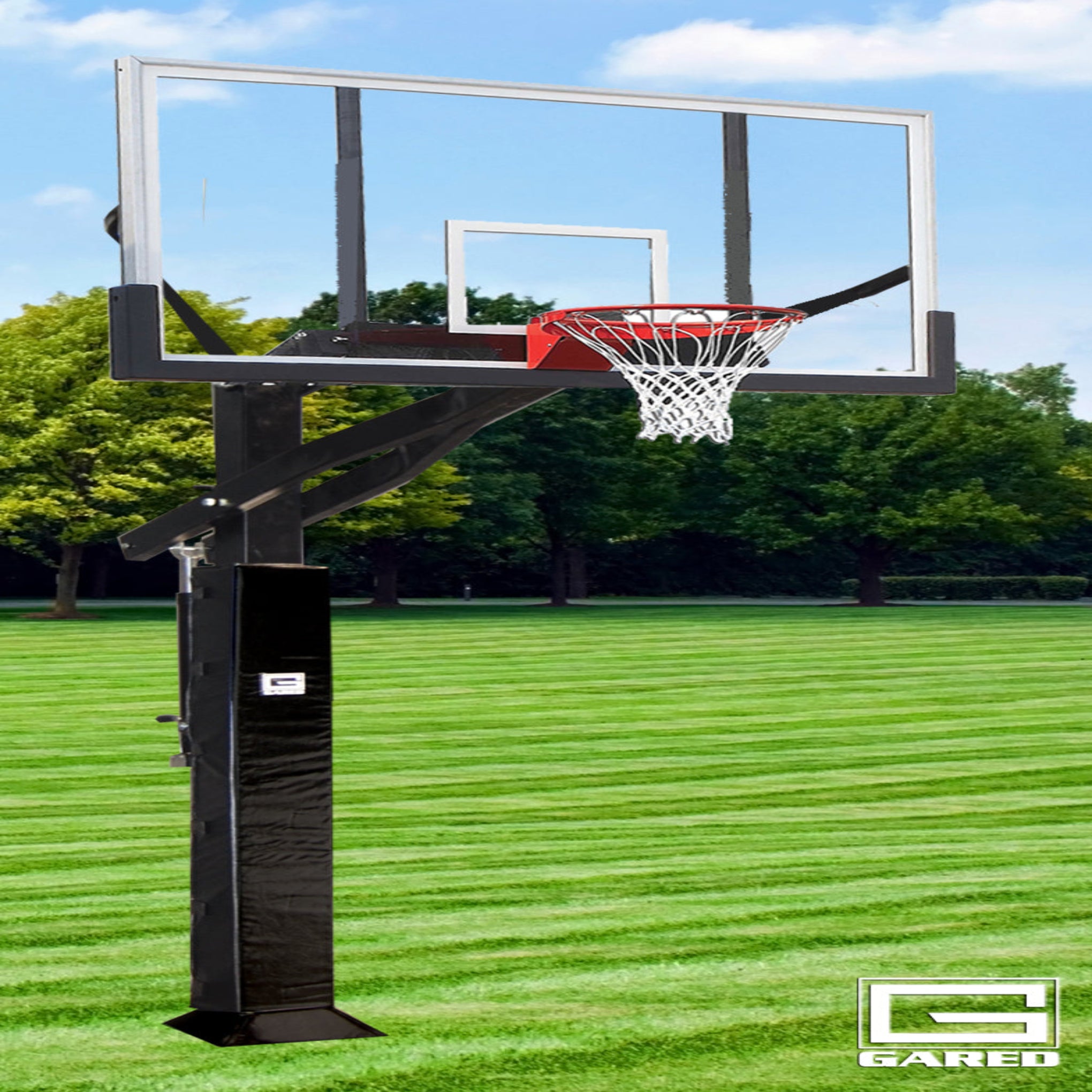 Gared Sports All Pro Jam Adjustable Basketball Hoop with Acrylic Board
