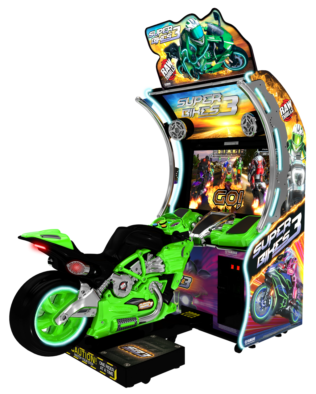 Raw Thrills Super Bikes 3 Arcade Game
