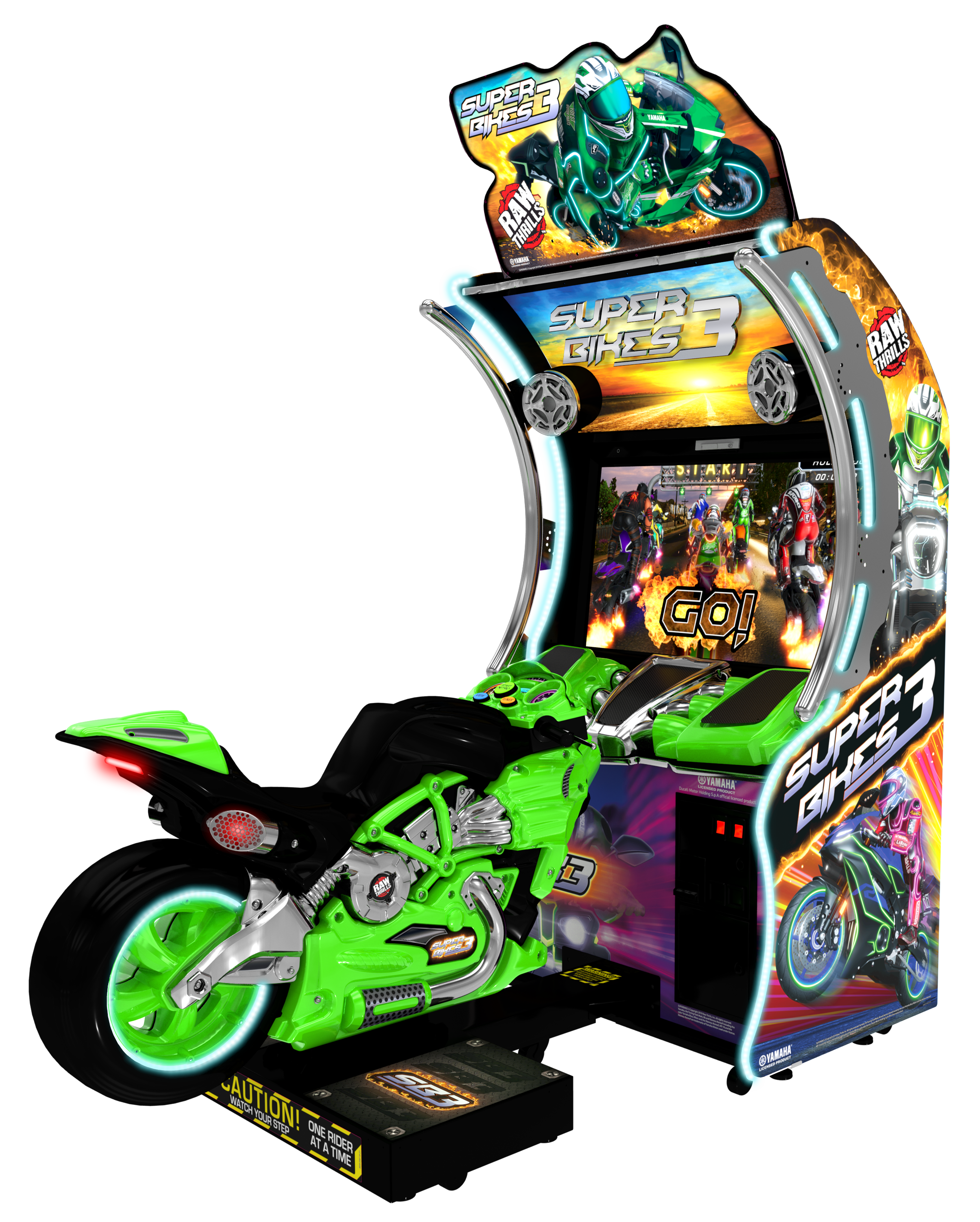 Raw Thrills Super Bikes 3 Arcade Game