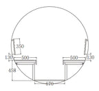 Helius Sauna Midnight Outdoor Barrel Sauna
