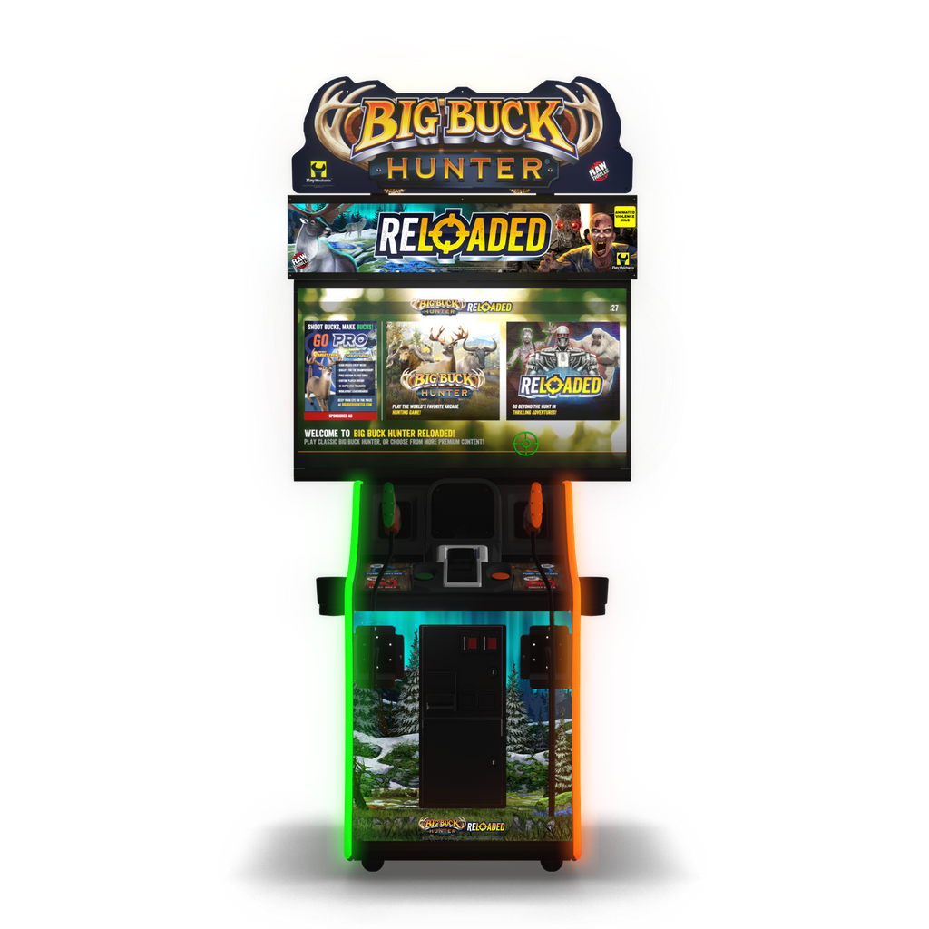 Raw Thrills Big Buck Hunter Reloaded Mini 42" LCD