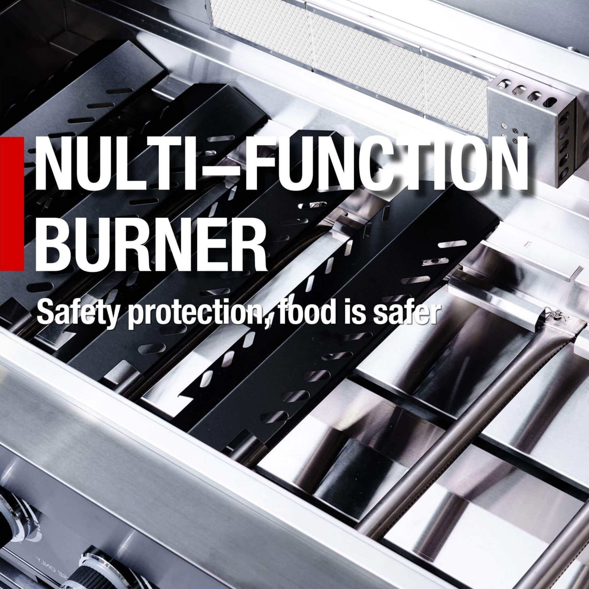 Castelle Flame 62-Inch 6-Burner Gas Outdoor Grill Island (SAK31642)