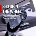 Castelle Flame Premium Black Stainless Steel 4-Burner Gas Grill (SAK48157)