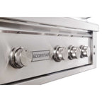 Edgestar 89K BTU 36" Liquid Propane Freestanding LED Lighting Grill Cart With Rotisserie (SAK85914)