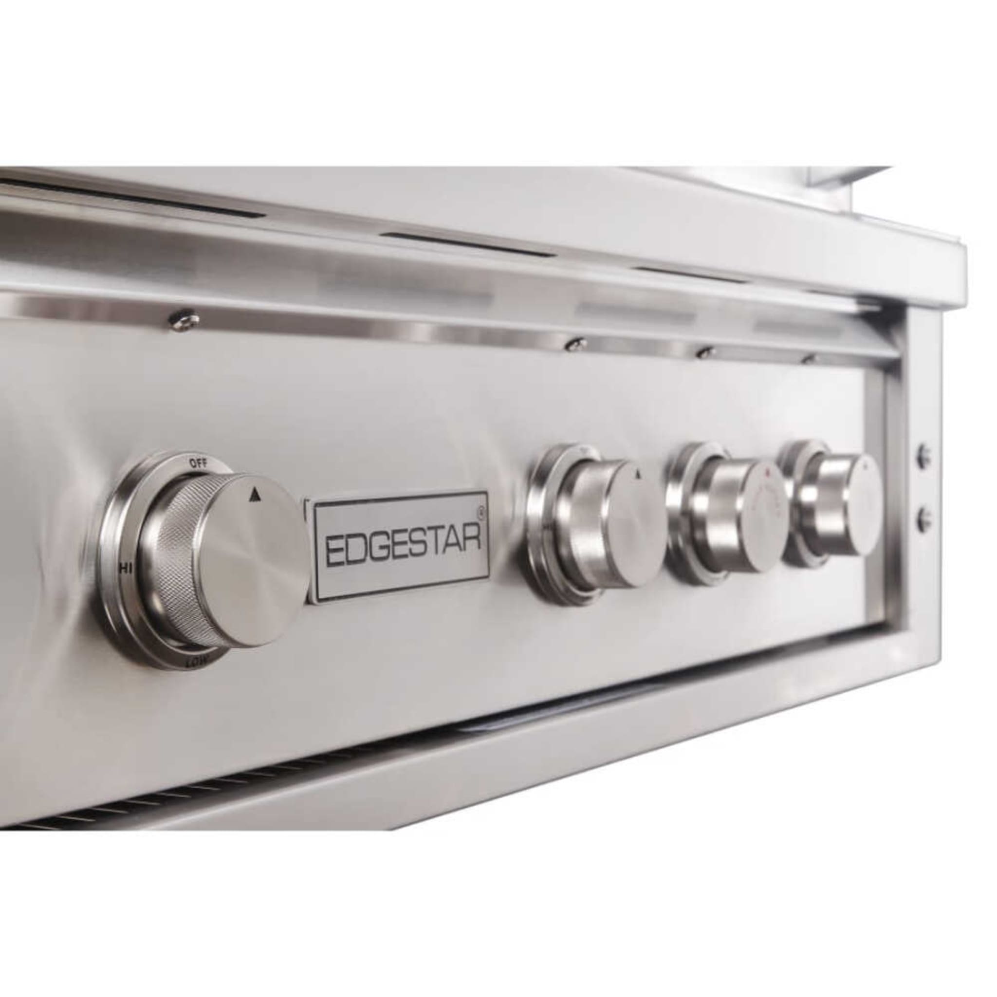 Edgestar 89K BTU 36" Liquid Propane Freestanding LED Lighting Grill Cart With Rotisserie (SAK85914)