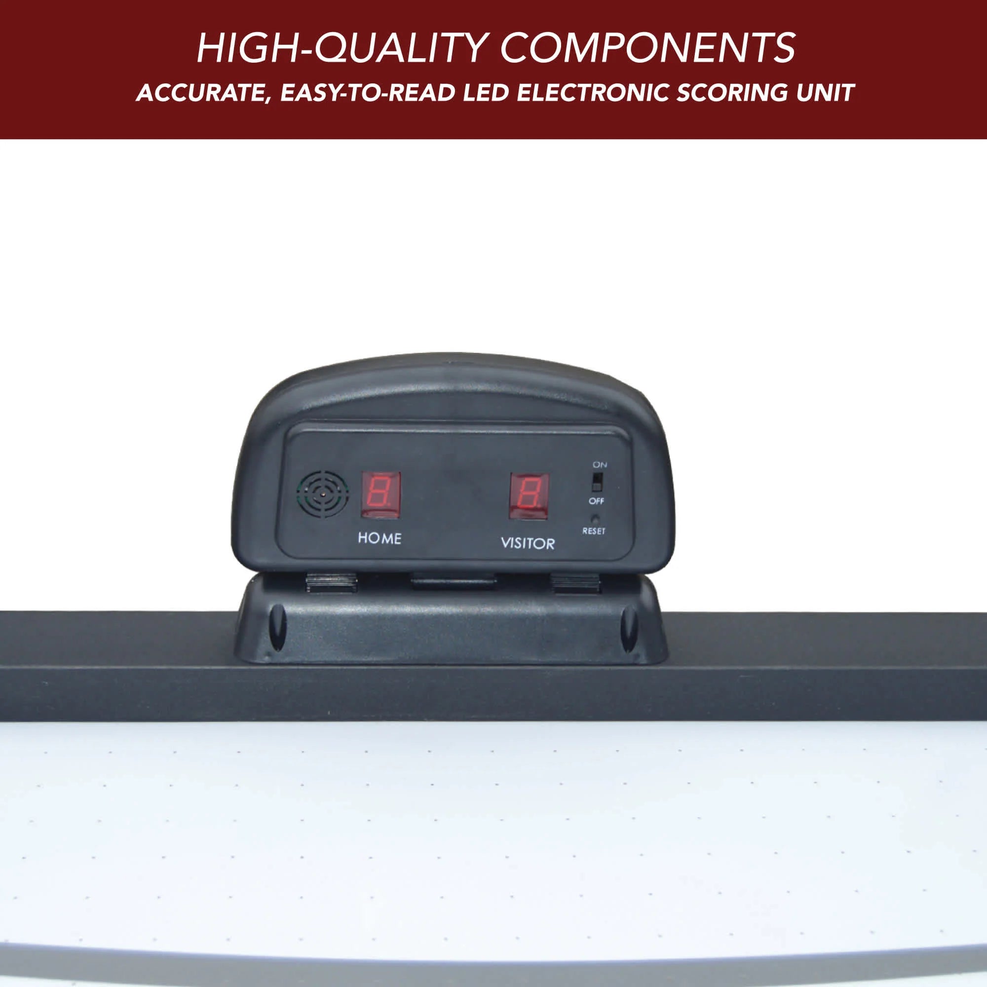 Hathaway Silverstreak 72-in Air Hockey Table with LED Scoring