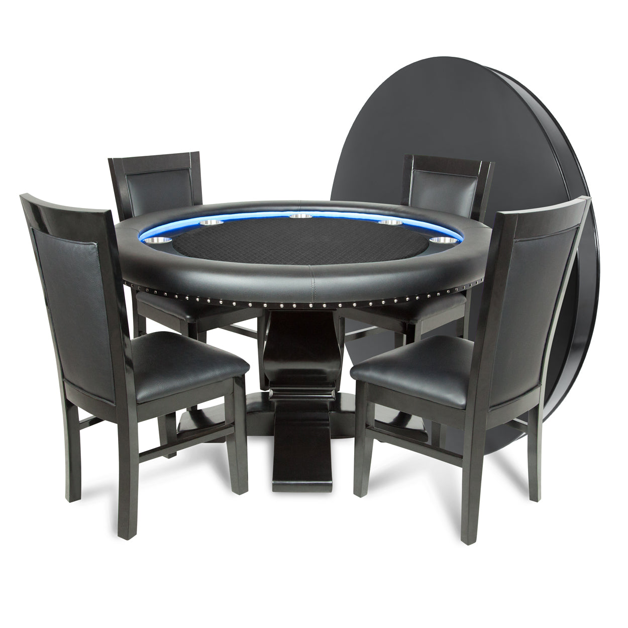BBO Poker Tables Ginza LED Poker Table (Dining Table Conversion)