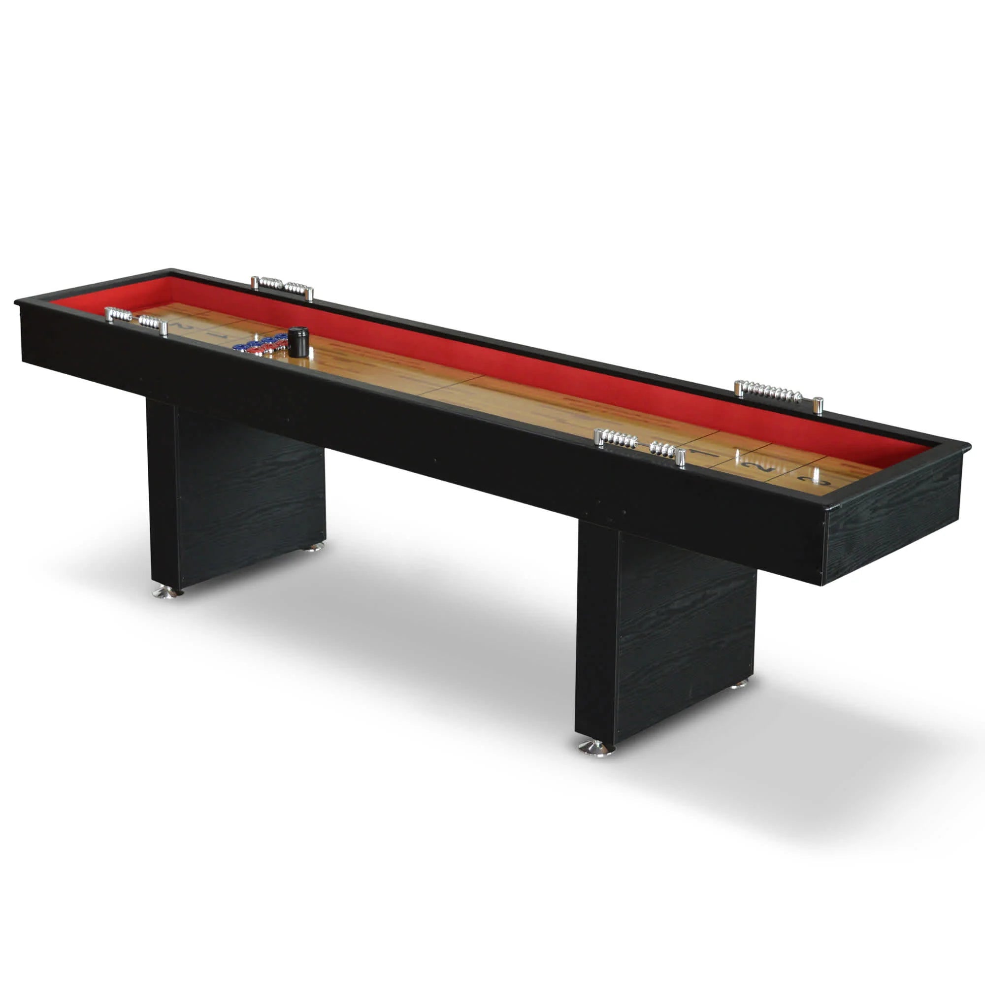 Hathaway Avenger 9-ft Shuffleboard Table - Black Finish