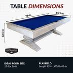 Hathaway Montecito 8-ft Pool Table