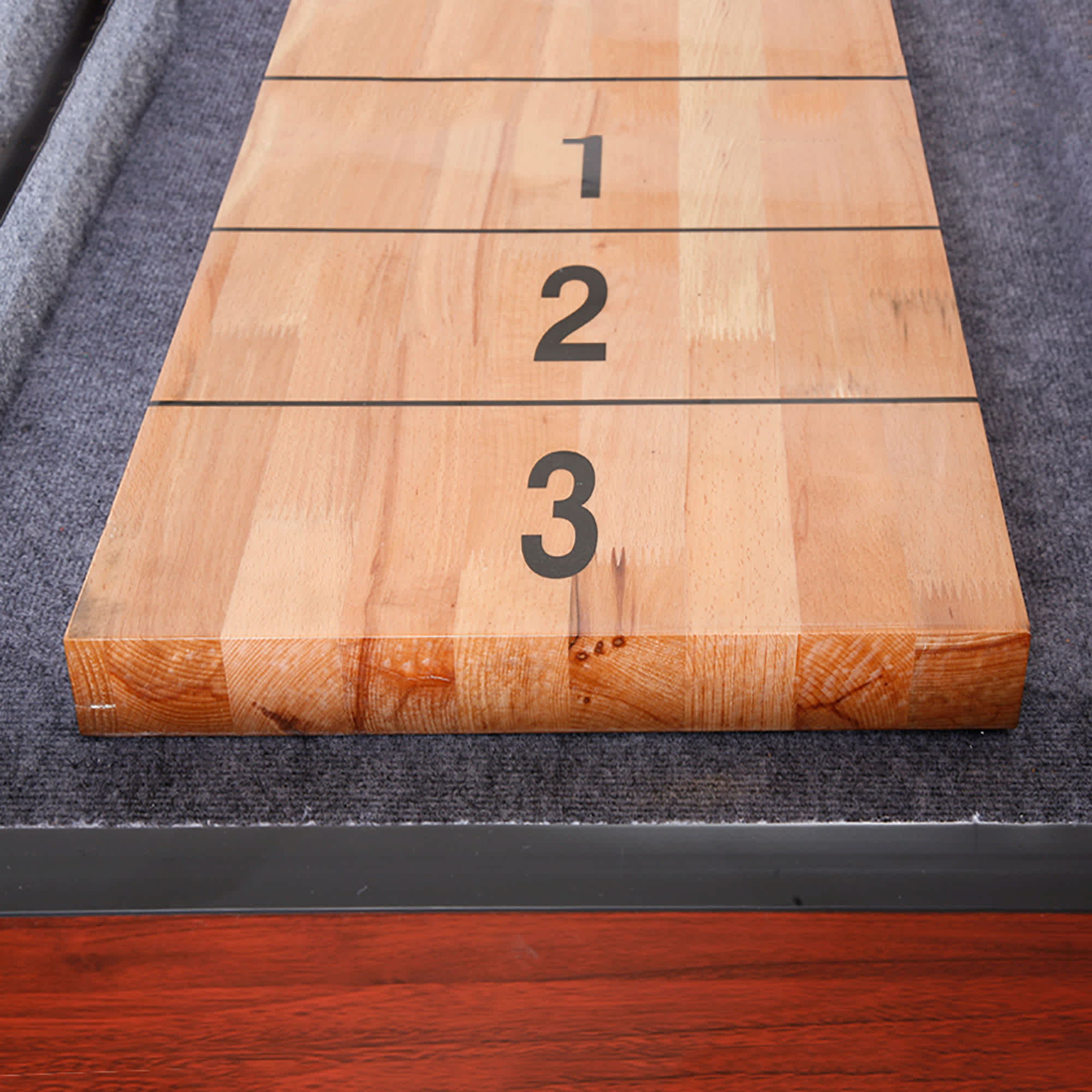 Hathaway Challenger Shuffleboard Table - Dk Cherry Finish