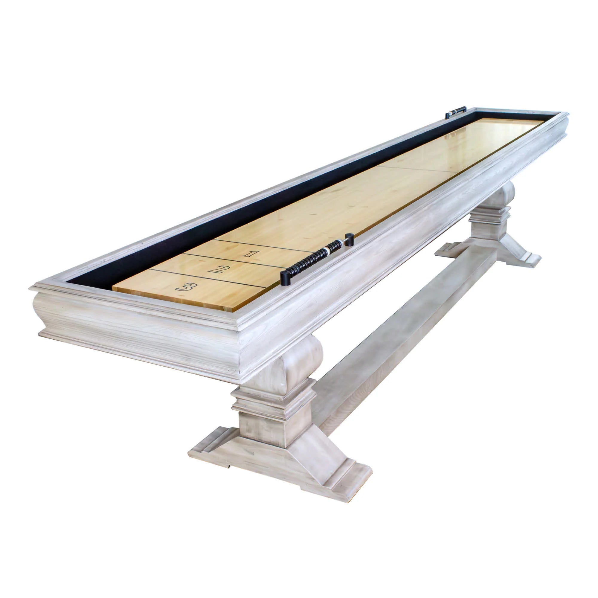 Hathaway Montecito 12-ft Shuffleboard Table - Driftwood Finish