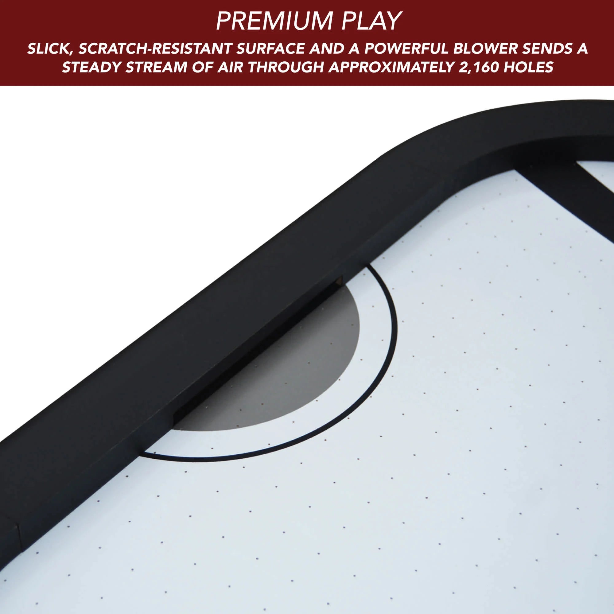 Hathaway Silverstreak 72-in Air Hockey Table with LED Scoring