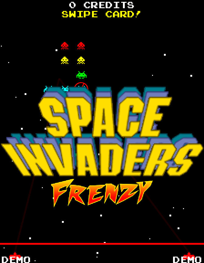 Raw Thrills Space Invaders Frenzy