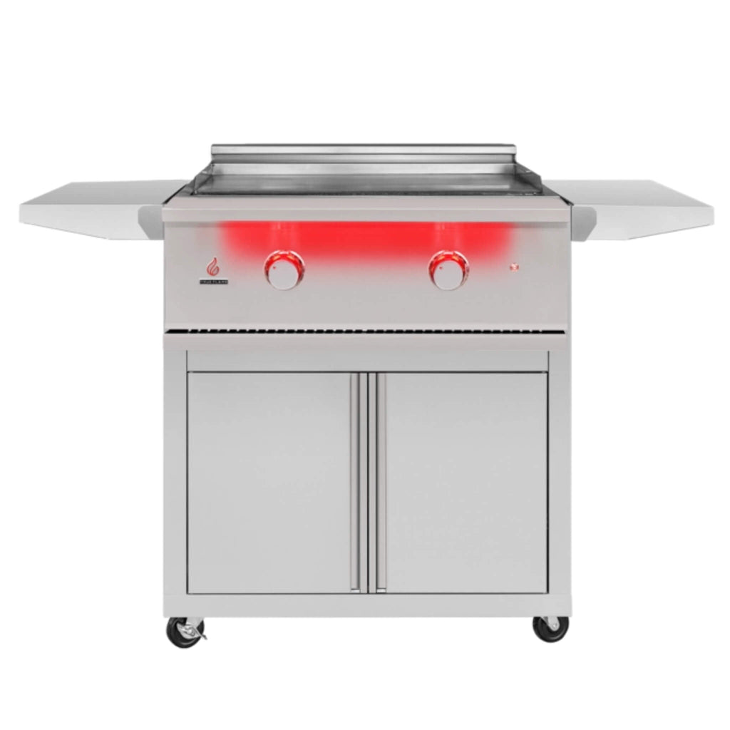 TrueFlame 30" Freestanding Gas Griddle Grill With Cart [TFG30] (SAK89234)