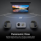 VIVIDSTORM ALR Slimline Motorized Tension Obsidian Long Throw ALR Projector screen