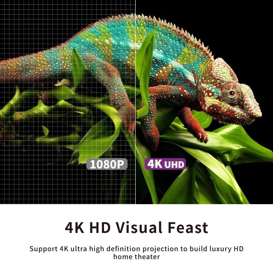 VIVIDSTORM S PRO P Motorized Tension Floor Rising UST ALR Perforated Projector screen