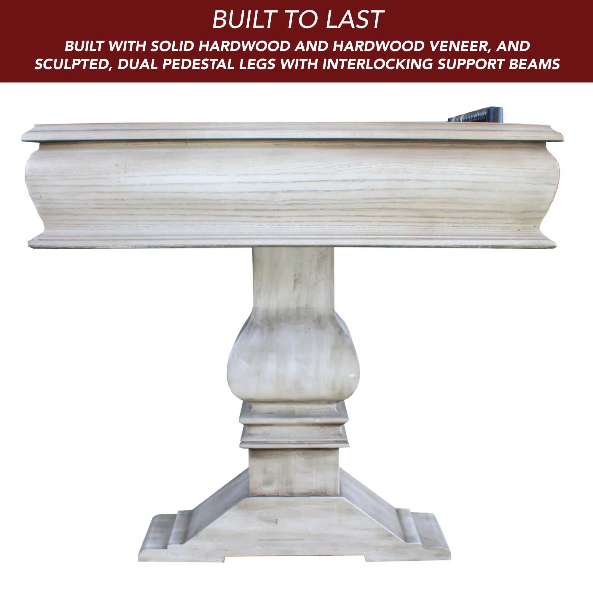 Hathaway Montecito 12-ft Shuffleboard Table - Driftwood Finish